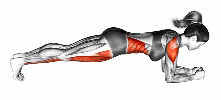 Как делать планку чтобы не болела спина