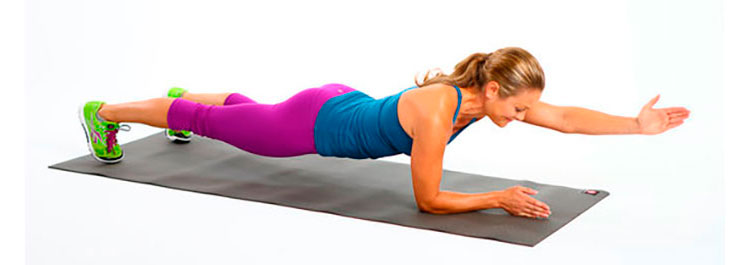 Как делать планку чтобы не болела спина