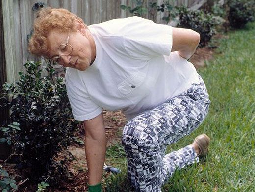 Болит спина если работать в наклон